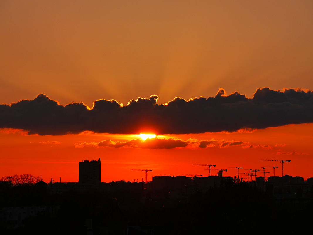 Coucher de soleil Le Raincy