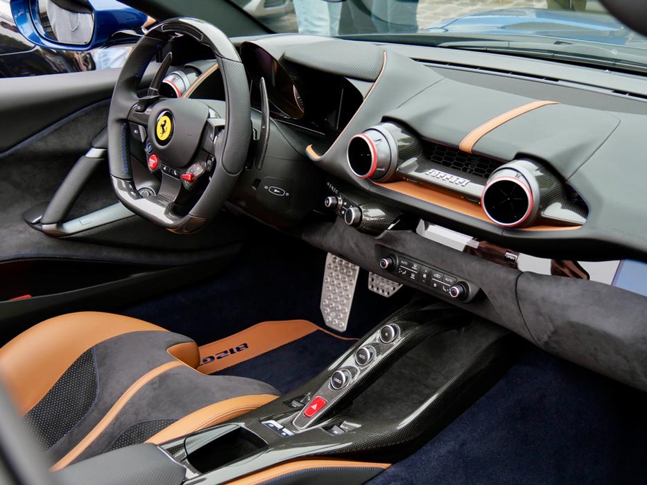 Intérieur Ferrari 812 GTS