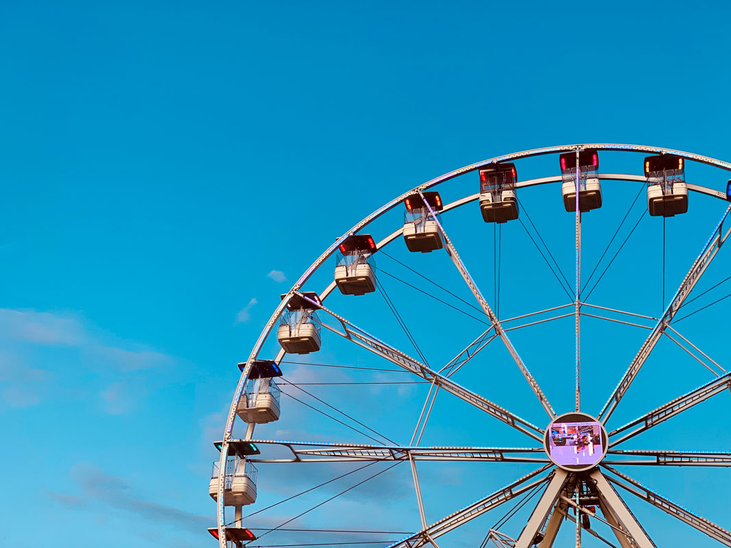 Photo d'une grande roue